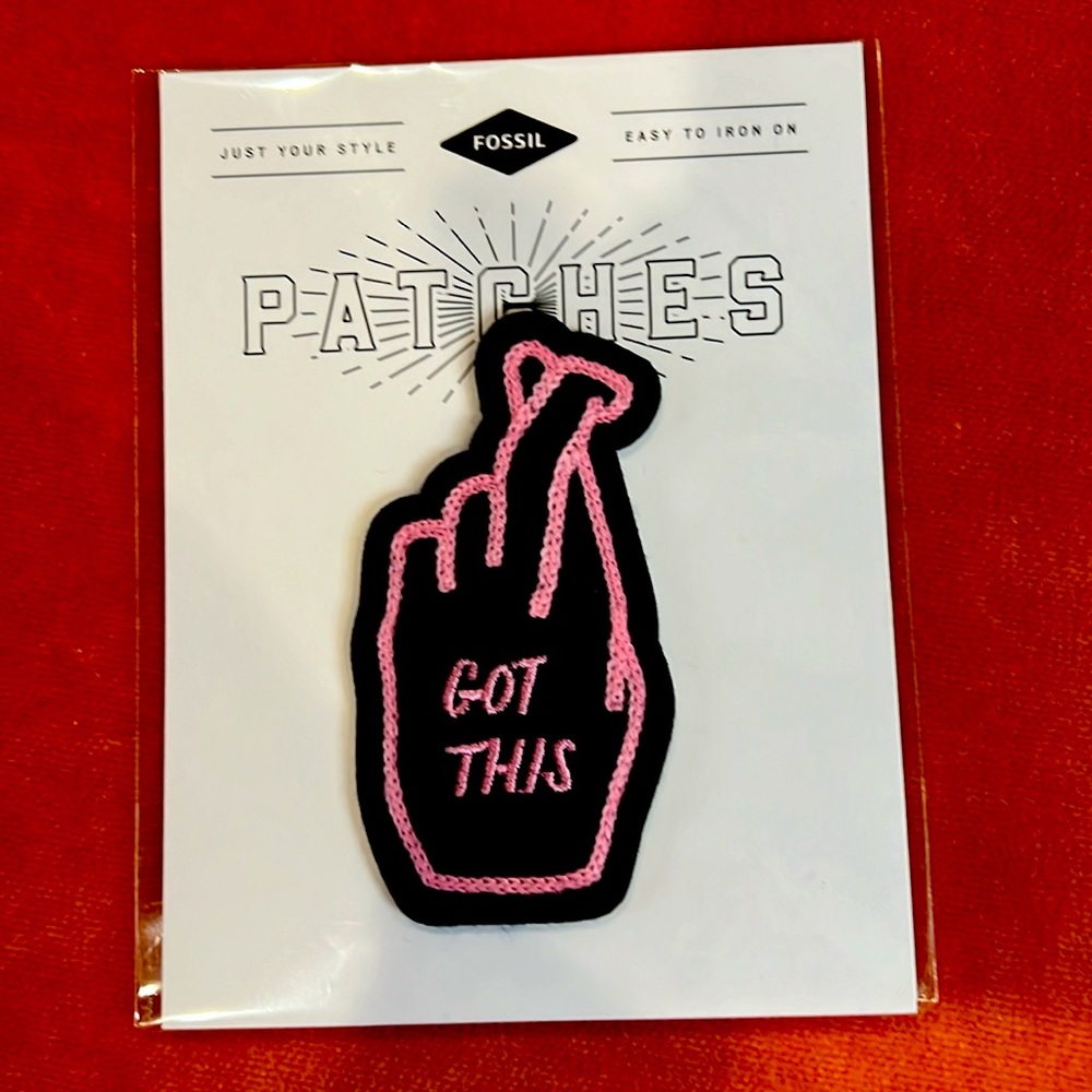 New Fossil “Got This” Patch